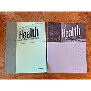Abeka Health in Christian Perspective Second Edition Answer Key, Quiz/Test Key